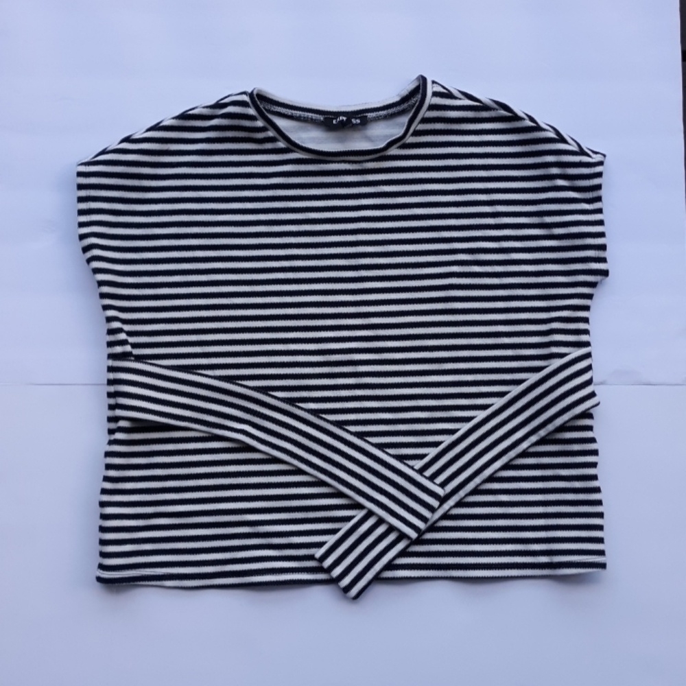 Express women's extra small striped top business